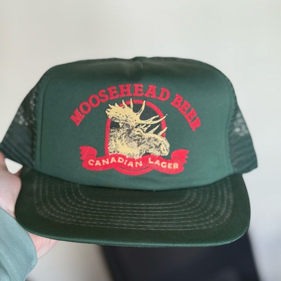 Vintage Moosehead Canadian Lager trucker cap hat / OS - Picture 2 of 6